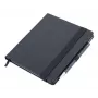 TROIKA BLACK SLIMPAD A5 notitieblok met donkerblauwe pen
