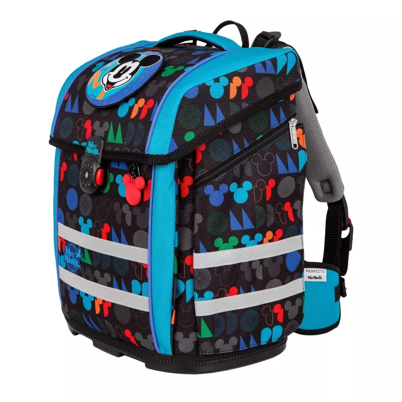 McNeill PERFECTO schooltas-set 5-delig Disney Mickey Mouse