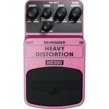 Behringer HD300 effectpedaal, zwart