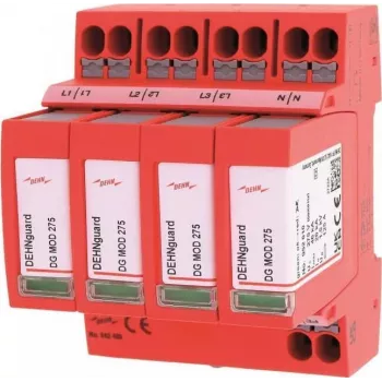 DEHN DG MP TNS 275 type 2 overspanningsbeveiliging 4-polig 275V AC 20kA