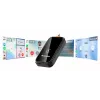 TechniSat Technicast 100 draadloze CarPlay- & Android-Auto-adapter – zwart, USB-C, plug & play