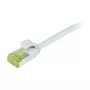 SYNERGY21 S217902 CAT6A S/FTP slim patchkabel, RJ45, 0,5 m, grijs, LSZH, 500 MHz, 10G