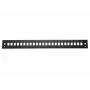 EQUIP 19 inch patchpaneel 24x LC-duplex SC-simplex, staal, zwart - 1U rackmodule