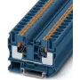 Phoenix 3212123 PT 10 BU doorvoerklem, push-in aansluiting, 10 mm², blauw