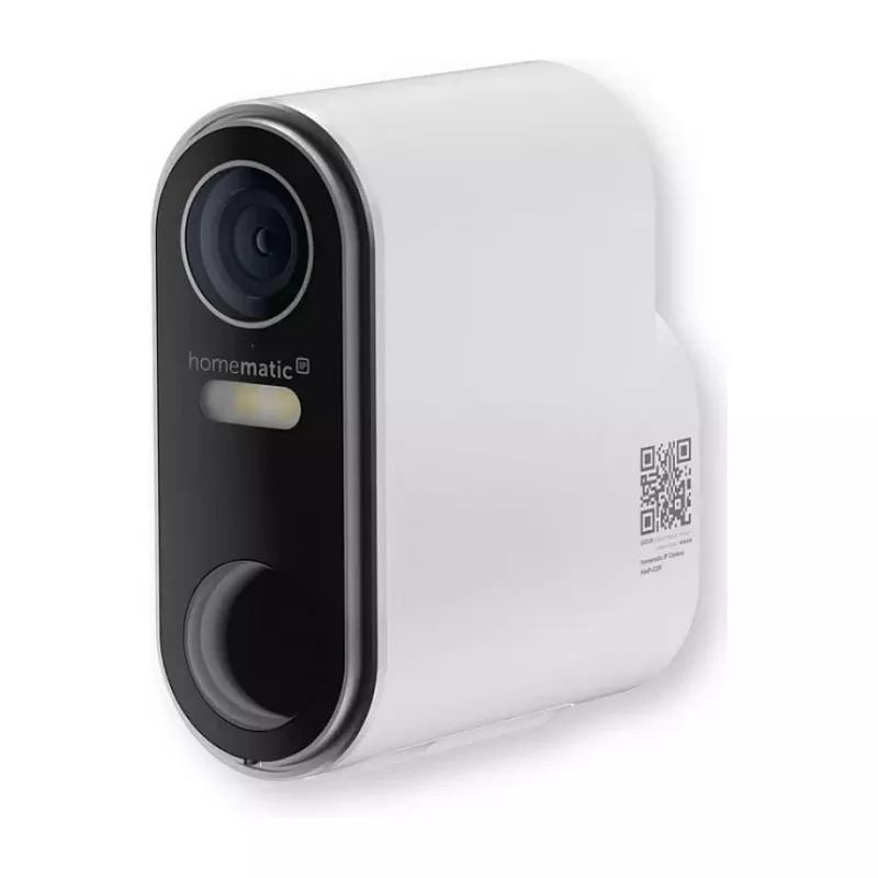Homematic IP accu-buitencamera (HmIP-COR) – 3MP, WLAN, wit/zwart