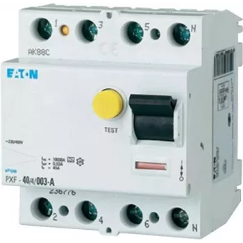 EATON PXF-40/4/003-A aardlekschakelaar 40A 4-polig 30mA Type A