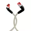 EFB Elektronik K4137GR.2 Cat.6A S/FTP LSZH patchkabel, Draka UC900 TM21, 2x90 graden, 2 m, grijs
