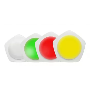 ALLNET ALL-PoE-CO2-LAMP CO2-verkeerslicht voor luchtkwaliteit met RGBW-LEDs, VOC-sensor, PoE & Wi-Fi