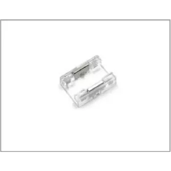 SYNERGY21 S21-LED-003F240175 COB LED-stripconnector, eenkleurig, 8 mm, IP20, soldeervrij clipsysteem, 2-polig, wit