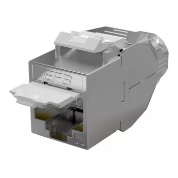 EFB Elektronik E-20096 RJ45 Keystone Slimline Cat.8.1 2000MHz afgeschermde module
