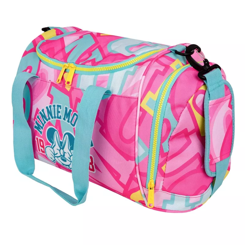 McNeill Disney Minnie Mouse sporttas, roze/rood, 16L, polyester, kinderen