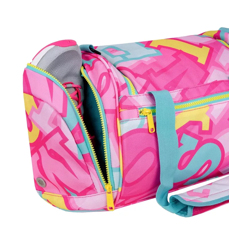 McNeill Disney Minnie Mouse sporttas, roze/rood, 16L, polyester, kinderen