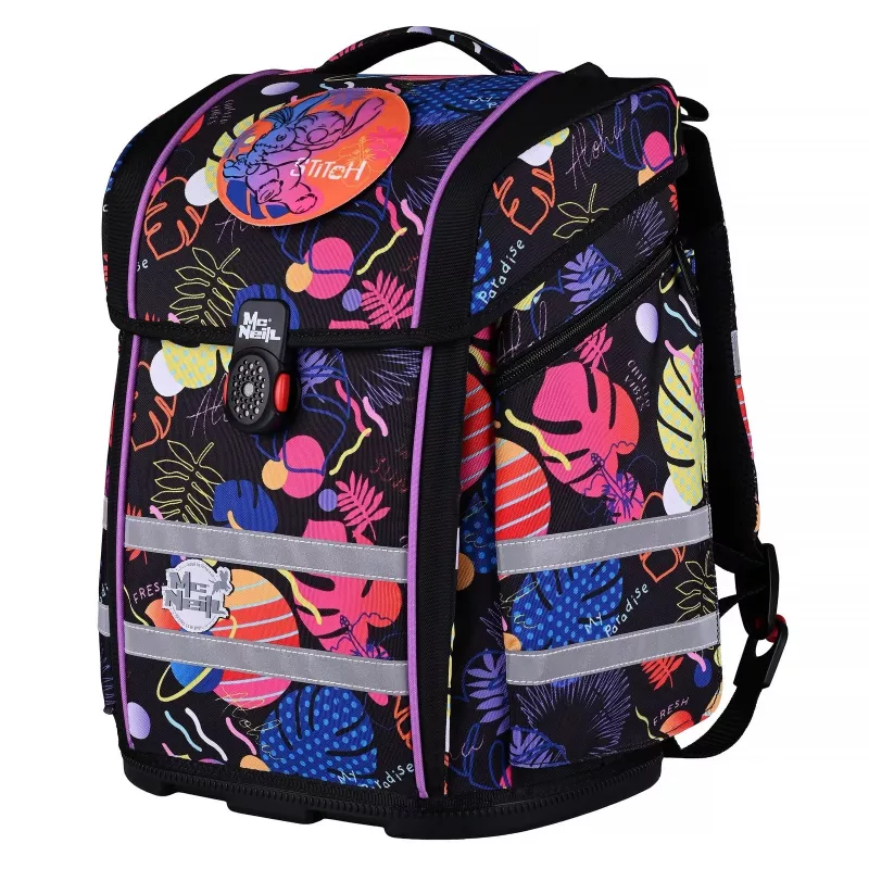 McNeill schooltas-set PERFECTO 5-delig Disney Stitch III