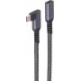 ShiverPeaks BS14-74013 USB-C-naar-USB-C 3.2 Gen 2-kabel, 0,5 m, zwart/wit