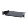 ALLNET ALL-S0002262 10-inch legbord, diepte 150 mm, 1HE, frontmontage, zwart