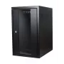 ALLNET 19 inch wandbehuizing verticaal T370 Zwart SMH-serie