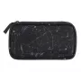 COOCAZOO Urban Metro etui, polyester, Grijs/Zwart/Wit, 22 x 10 x 6 cm, waterafstotend, scheurvast, PVC-vrij, PFC-vrij
