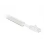 Delock zelfklevende kabelgoot met schuifdeksel 25 x 10 mm, 1 m, 5-pack, wit