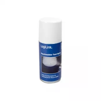 LogiLink RP0011 rookmeldertestspray, 150 ml, niet ontvlambaar, CFK-vrij, residuvrij, voor optische en ionisatiemelders