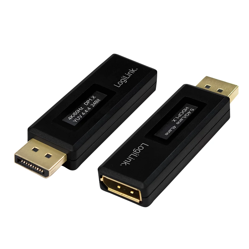 LogiLink CV0112 DisplayPort EDID-tester, zwart