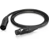 Behringer PMC-150 XLR-kabel, female naar male, microfoonkabel 1,5 m, zwart