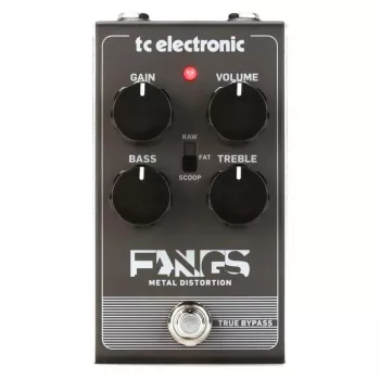 TC Electronic Fangs metal distortion pedaal voor elektrische gitaar