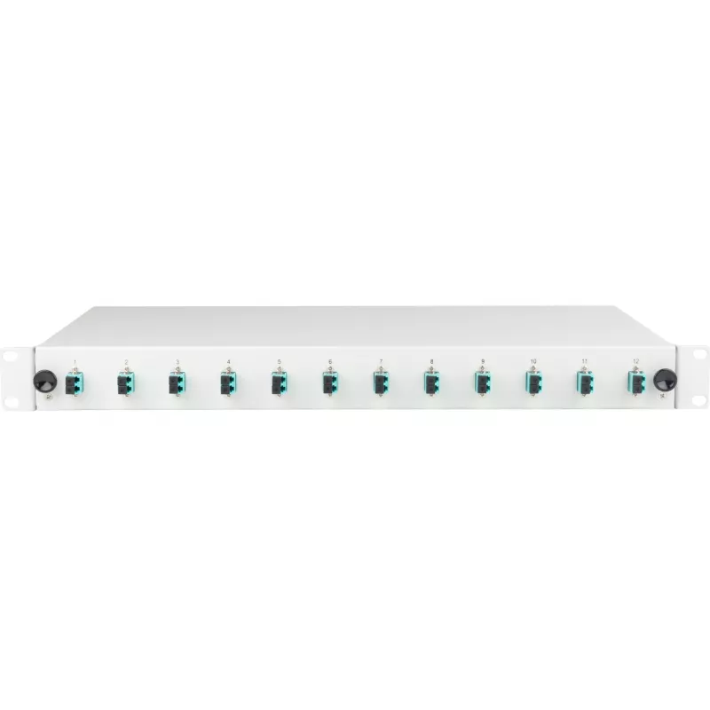 EFB Elektronik splicebox LC 50/125µ OM3 uittrekbaar 24 pigtails 12 koppelingen