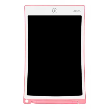 LogiLink LCD-schrijftablet 10,0 inch meerkleurig roze