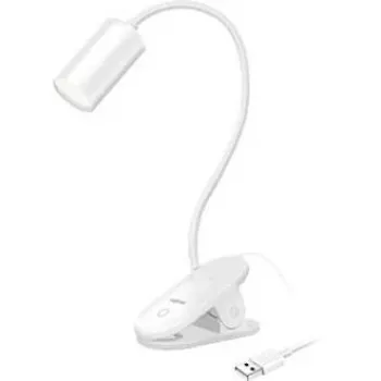LogiLink LED-bureaulamp met klem, 3,8 W, wit