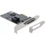 DELOCK CAN 2.0 / CAN FD PCIe-interfacekaart, 2 x D-Sub 9 pin, tot 8 Mbps, met isolatie en overspanningsbeveiliging