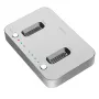 LogiLink USB 3.2 Gen2 dockingstation, 2-bay, voor M.2 NVMe SSD, kloonfunctie