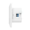 LogiLink wandcontactdoos met 2-poorts USB-C-oplader, 25W PD