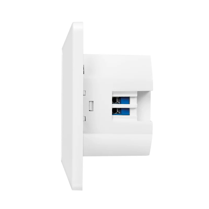 LogiLink wandcontactdoos met 2-poorts USB-C-oplader, 25W PD