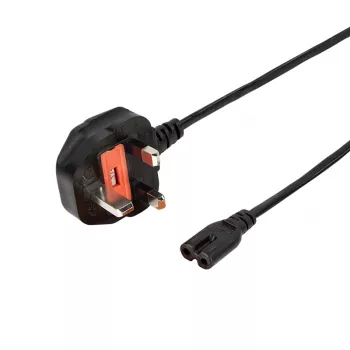 LogiLink netkabel BS 1363 (UK) naar IEC C7, zwart, 1,8 m