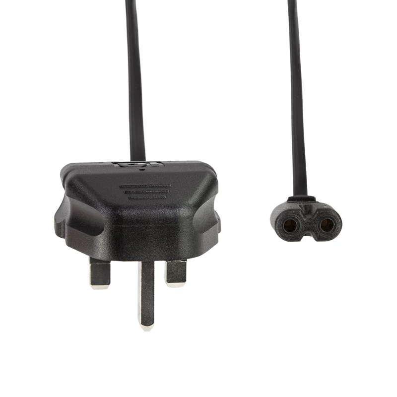 LogiLink netkabel BS 1363 (UK) naar IEC C7, zwart, 1,8 m