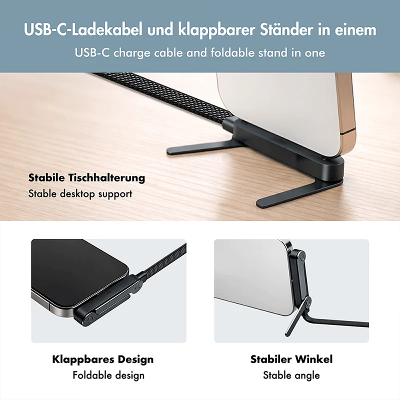 LogiLink USB 2.0 Type-C kabel C/M naar C/M 480 Mbps 240W plat zwart 1,5m