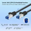 LogiLink Cat.6A S/FTP patchkabel, CCA, LSZH, zwart, 5m, EconLine