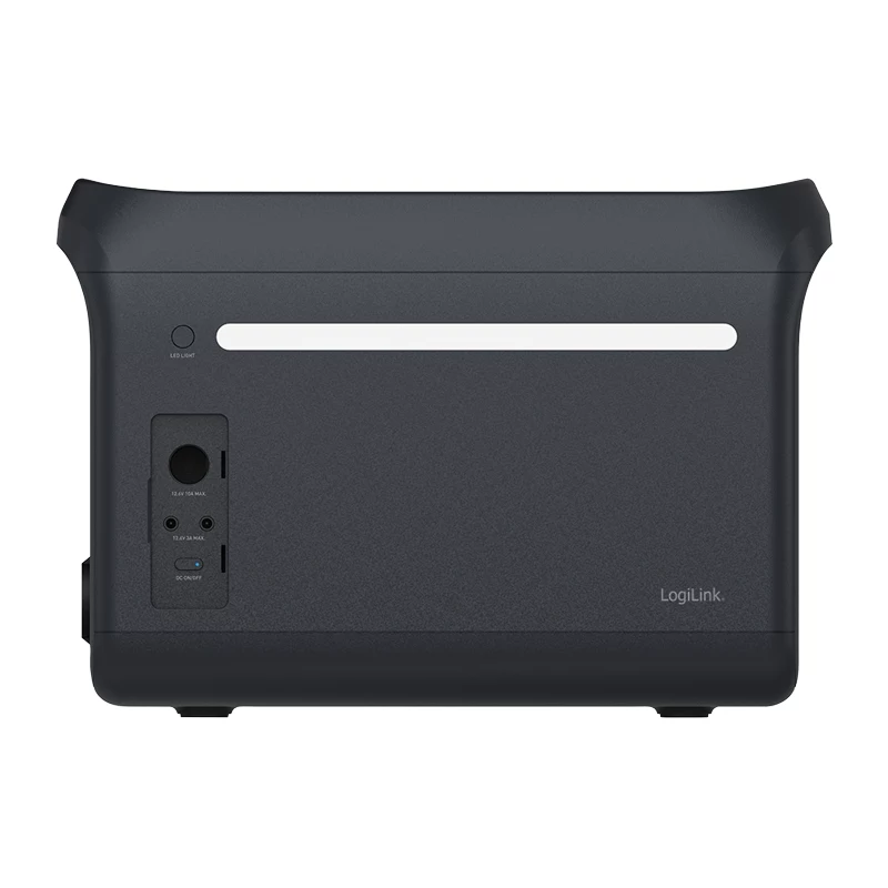 LogiLink PPS1800 draagbaar powerstation, 1800 W, LiFePO4, Tuya-compatibel