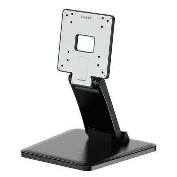 LogiLink monitorstandaard voor touchscreens 17-27 inch, 6,5 kg belasting, VESA 75/100, kanteling -90° tot +90°