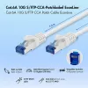 LogiLink Cat.6A S/FTP CCA LSZH patchkabel, wit, 7,5 m, EconLine