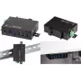 LogiLink USB 3.0 Industrial 4-poorts metalen hub met DIN-railmontage