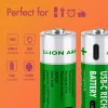 LogiLink LR03RCB2 USB-C oplaadbare AAA Li-Ion-batterijen, 1,5V, 2-pack
