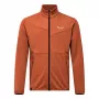 Salewa Puez Cammino heren fleecejack walnootbruin EU 48 (M) - Polarlite Alpine Trekking mid-layer