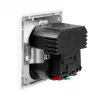 LogiLink wandcontactdoos met 1 Schuko-stopcontact en 2-poorts USB-C-oplader, 25W PD, wit