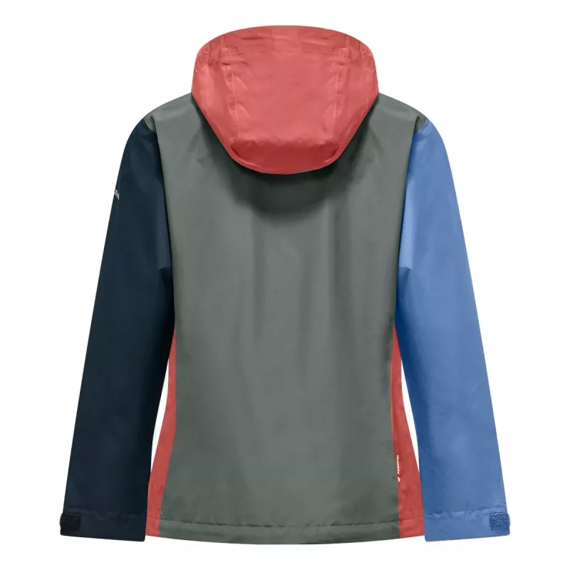 Salewa Puez Aqua 4 PTX 2.5L dames hardshell-jas - Etruscan Red/Multi - maat S