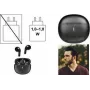 LogiLink Bluetooth TWS-oordopjes, IPX4 waterbestendig, touchbediening, USB-C-oplaadcase, zwart