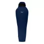 Salewa Micro II 800 synthetische slaapzak 185 cm links-ritssluiting Blauw Depth