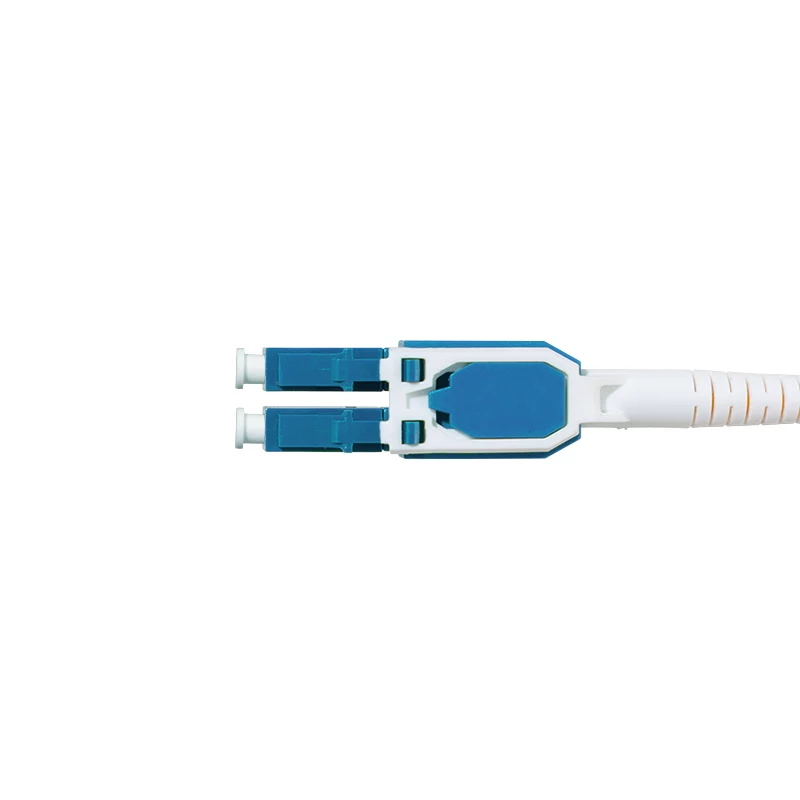 LogiLink Uniboot Push-Pull LC-LC OS2 singlemode glasvezel-patchkabel, 0,5 m, LSZH, geel