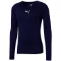 Puma LIGA Baselayer LS heren T-shirt navy blauw maat L