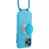 Just Elegance JE PopGrip hoesje voor iPhone 11 Pro 5,8 inch blauw/aqua